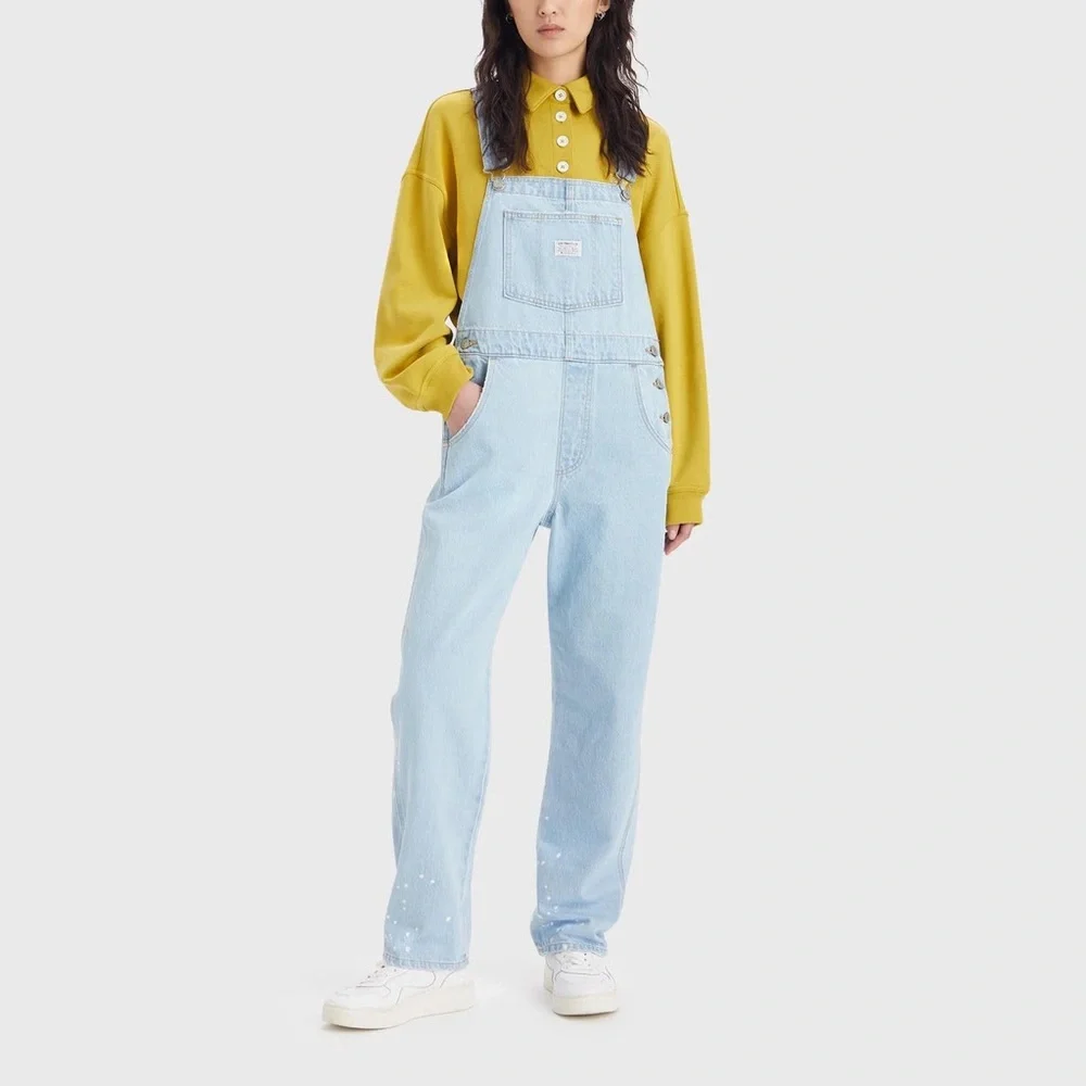 Levi’s Ladies Vintage Overall in Light Blue